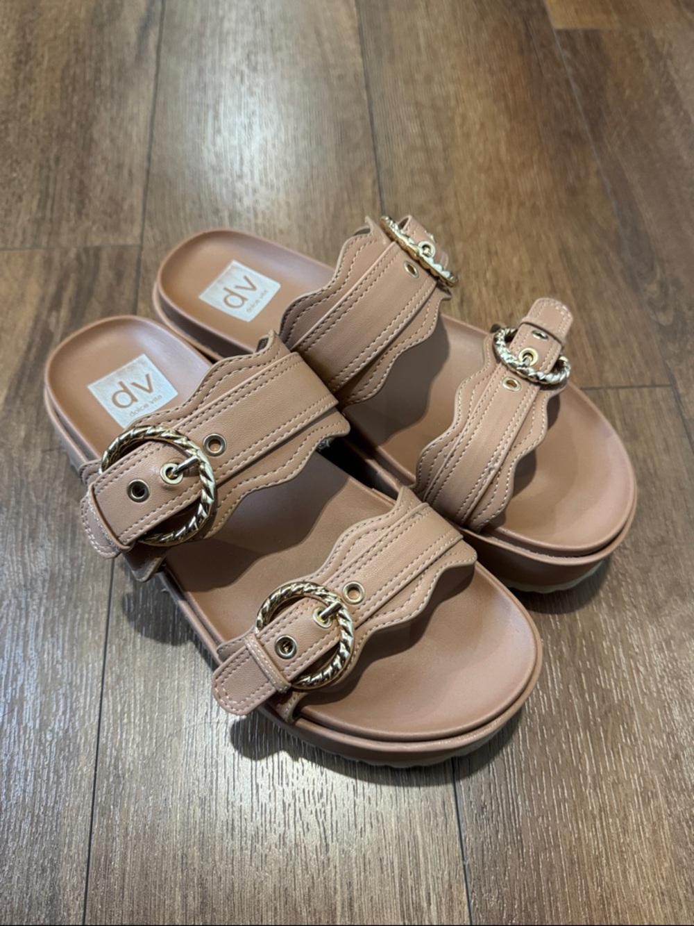DV by Dolce Vita Serpent Platform Slide Sandal (Women)